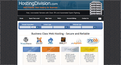 Desktop Screenshot of hostingdivision.com